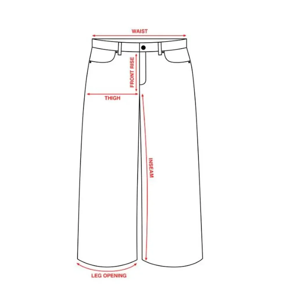 NWT! Discont'd Adult‎ Desert Baggy Wide Leg Denim 28W x 33L